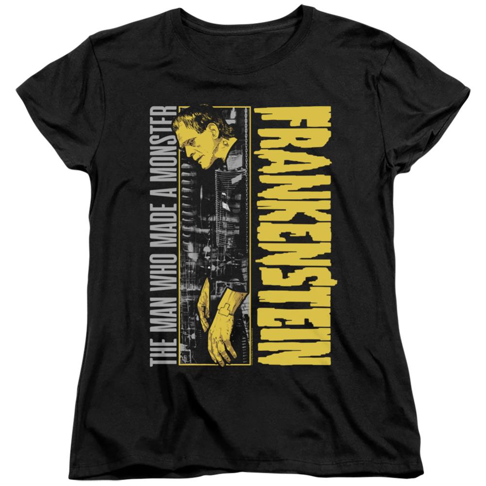 Universal Monsters The Man Who Made A Women's 18/1 Cotton Short-Sleeve T-Shirt