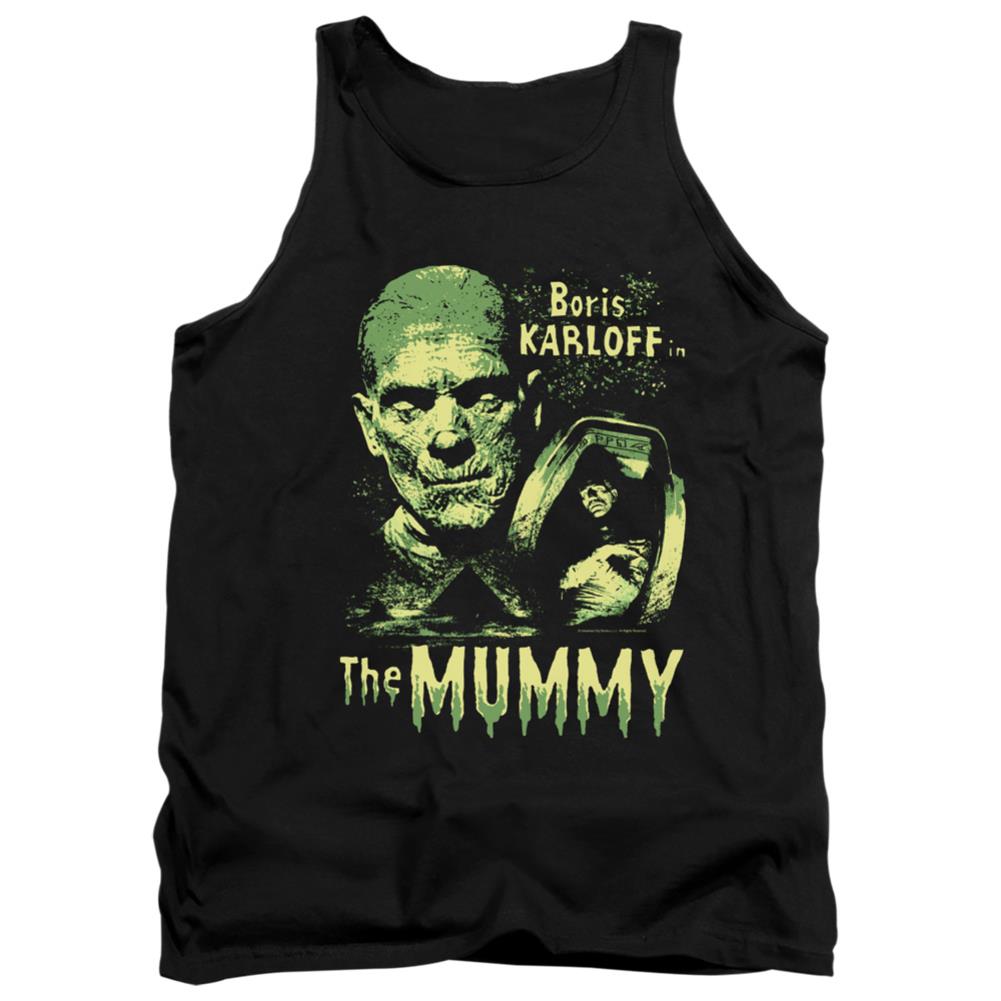 Universal Monsters The Mummy Men's 18/1 Cotton Tank Top