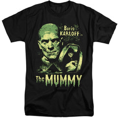 Universal Monsters The Mummy Men's 18/1 Tall Cotton Short-Sleeve T-Shirt