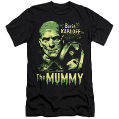 Universal Monsters The Mummy Men's Ultra-Soft 30/1 Cotton Slim Short-Sleeve T-Shirt