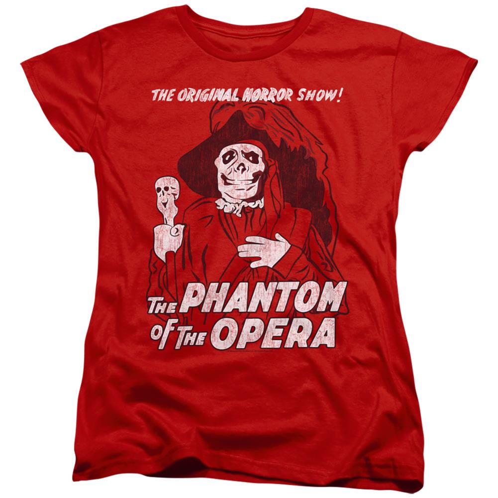 Universal Monsters The Phantom Women's 18/1 Cotton Short-Sleeve T-Shirt