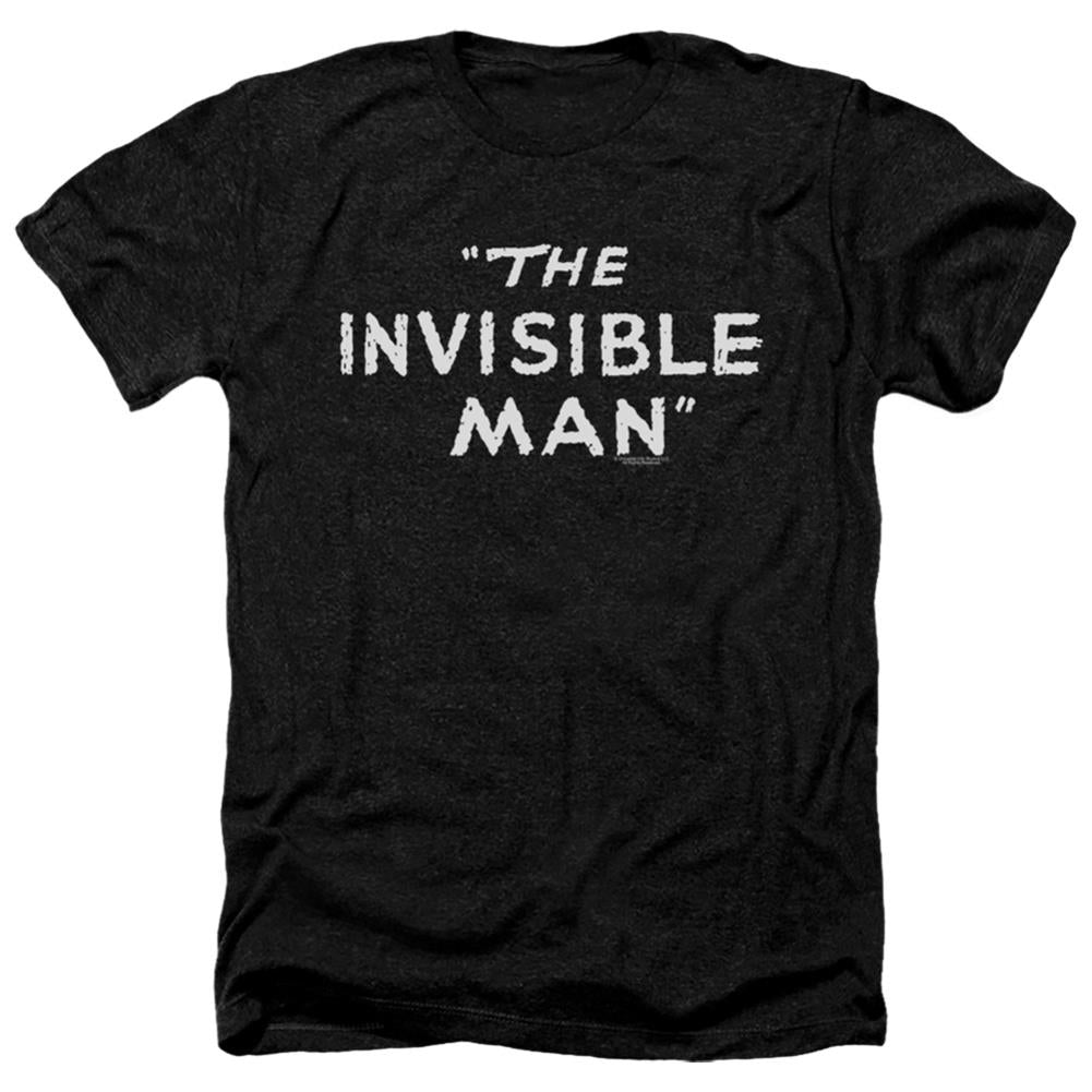 Universal Monsters Title Card Men's 30/1 Heather 60 40 Poly Short-Sleeve T-Shirt