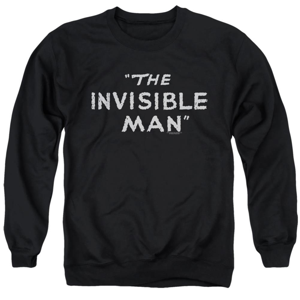 Universal Monsters Title Card Men's Crewneck 50 50 Poly Long-Sleeve T-Shirt