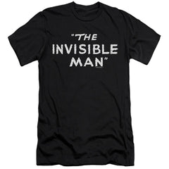 Universal Monsters Title Card Men's Ultra-Soft 30/1 Cotton Slim Short-Sleeve T-Shirt