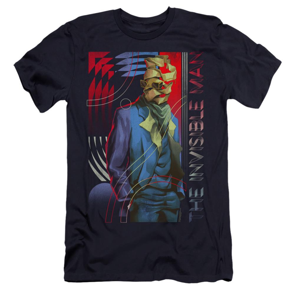 Universal Monsters Unravelling Men's Ultra-Soft 30/1 Cotton Slim Short-Sleeve T-Shirt