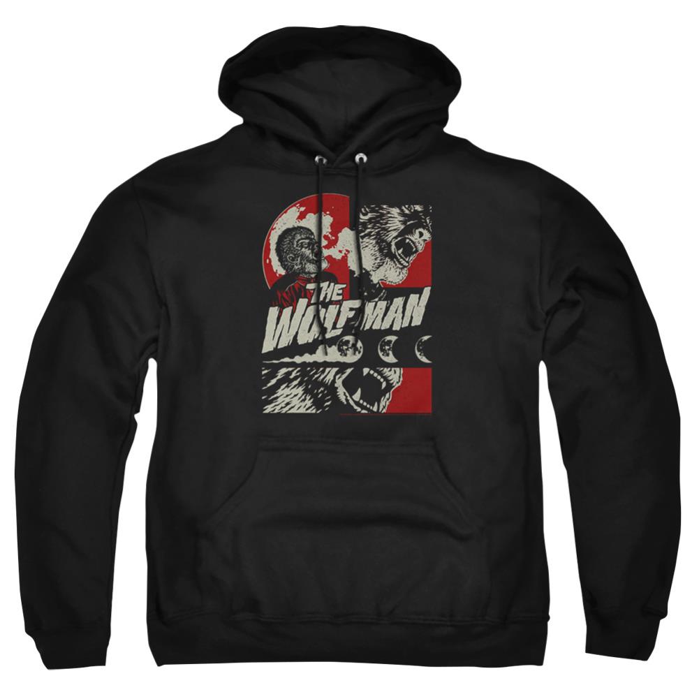 Universal Monsters When The Wolfbane Blooms Men's Pull-Over 75 25 Poly Hoodie