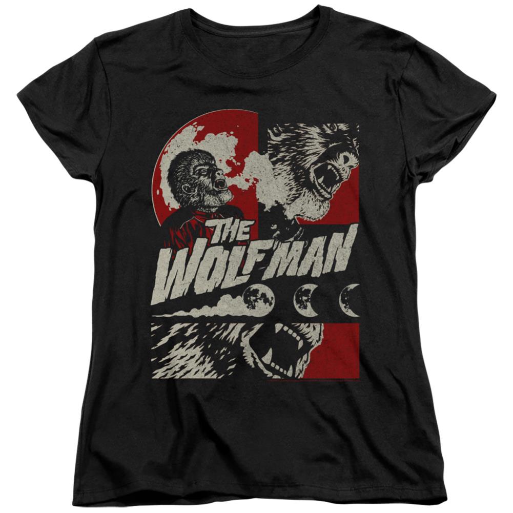 Universal Monsters When The Wolfbane Blooms Women's 18/1 Cotton Short-Sleeve T-Shirt