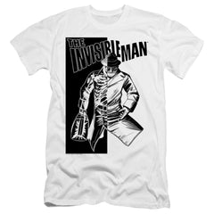 Universal Monsters Who I Am Men's Ultra-Soft 30/1 Cotton Slim Short-Sleeve T-Shirt