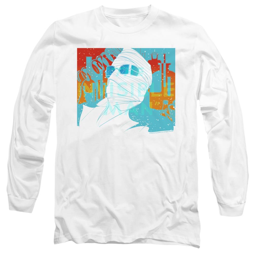 Universal Monsters Wrapped Up Men's 18/1 Cotton Long-Sleeve T-Shirt