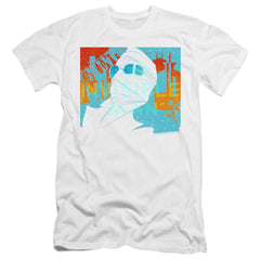 Universal Monsters Wrapped Up Men's Ultra-Soft 30/1 Cotton Slim Short-Sleeve T-Shirt