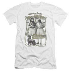 Up In Smoke Labrador Men's Ultra-Soft 30/1 Cotton Slim Short-Sleeve T-Shirt