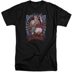 Up In Smoke Pantyhose Men's 18/1 Tall Cotton Short-Sleeve T-Shirt
