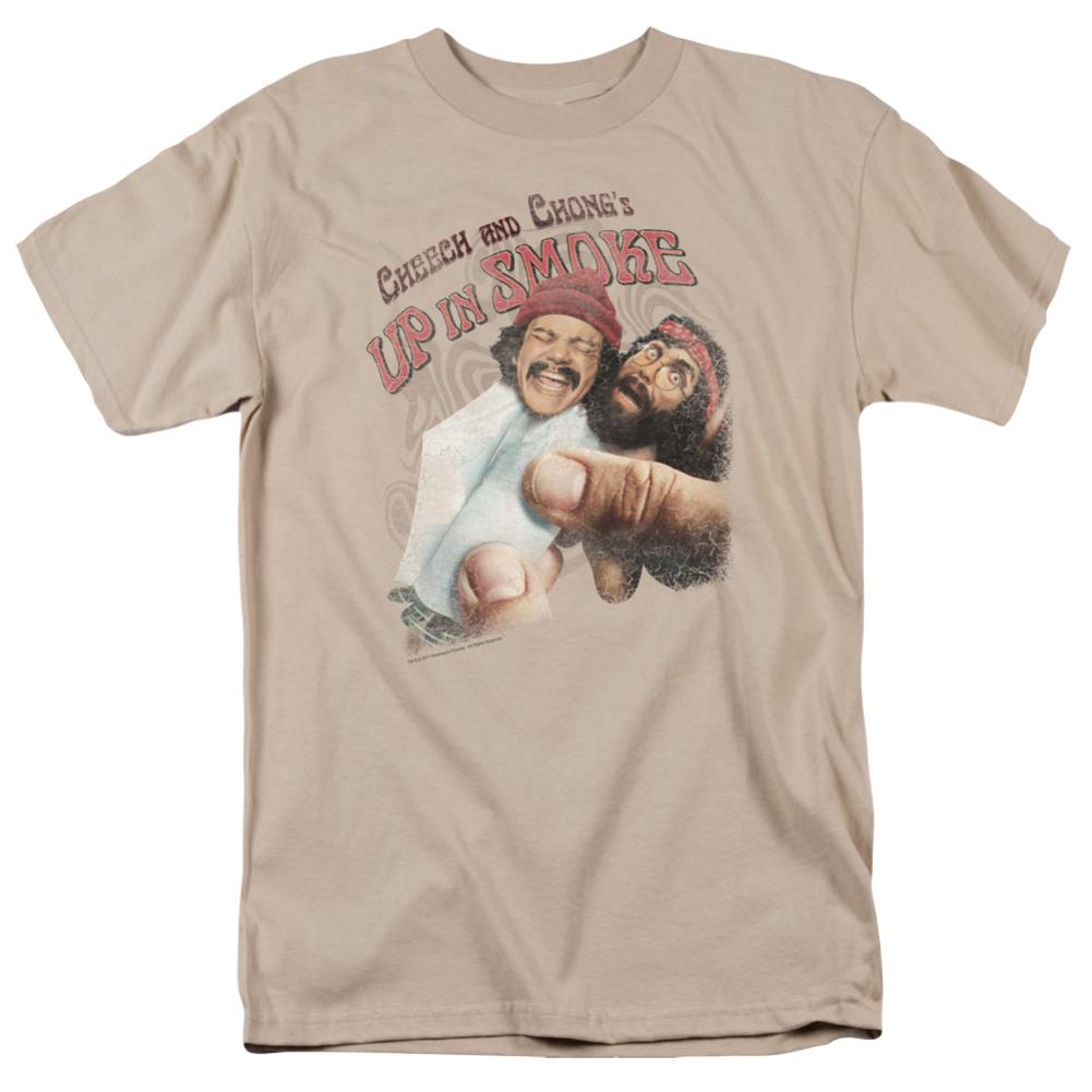Up In Smoke Rolled Up Men's 18/1 Cotton Short-Sleeve T-Shirt
