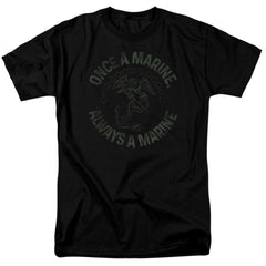 US Marine Corps Always A Marine Men's 18/1 Cotton Short-Sleeve T-Shirt