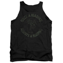 US Marine Corps Always A Marine Men's 18/1 Cotton Tank Top
