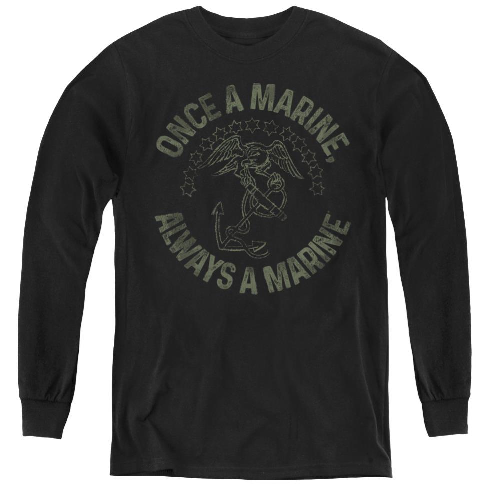 US Marine Corps Always A Marine Youth Long-Sleeve T-Shirt