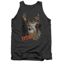 US Marine Corps Marine Deer Men's 18/1 Cotton Tank Top