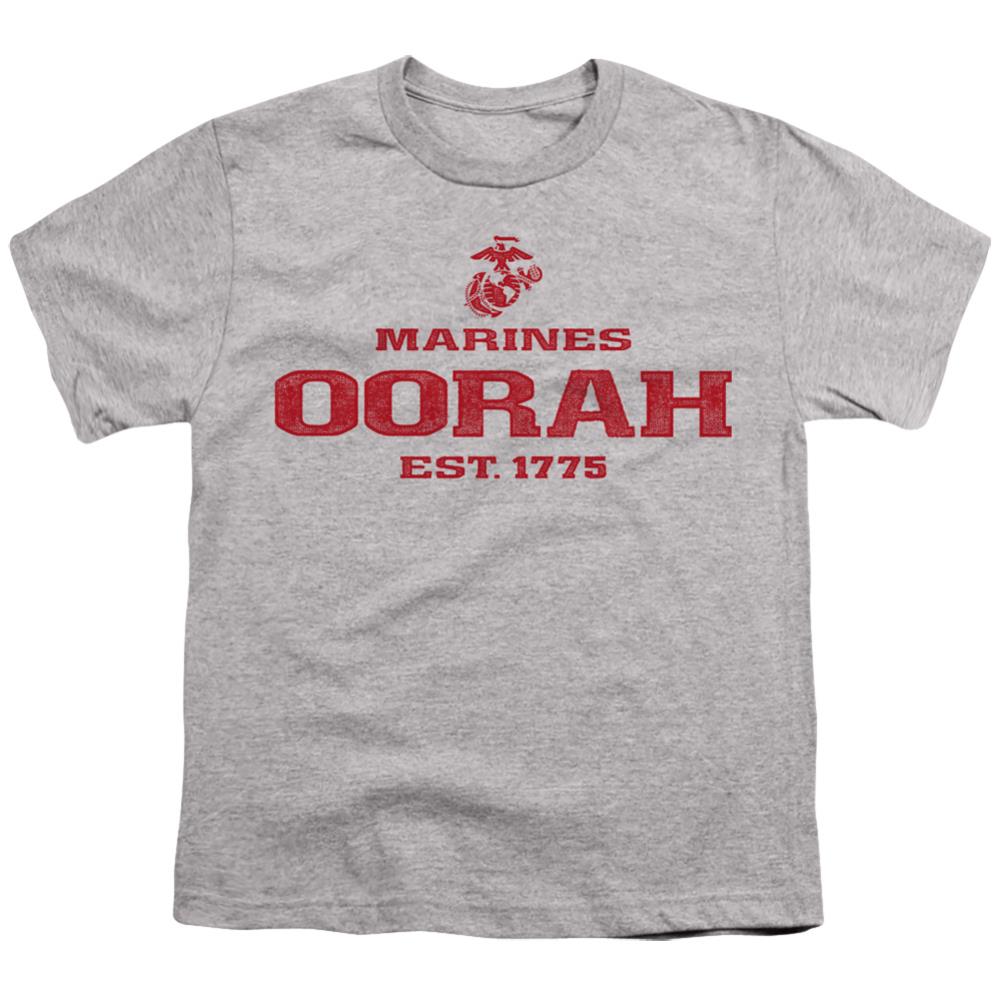 US Marine Corps Oorah Youth 18/1 100% Cotton Short-Sleeve T-Shirt