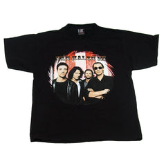 Van Halen 3 Tour Men's Black Circus Band Photo T-Shirt