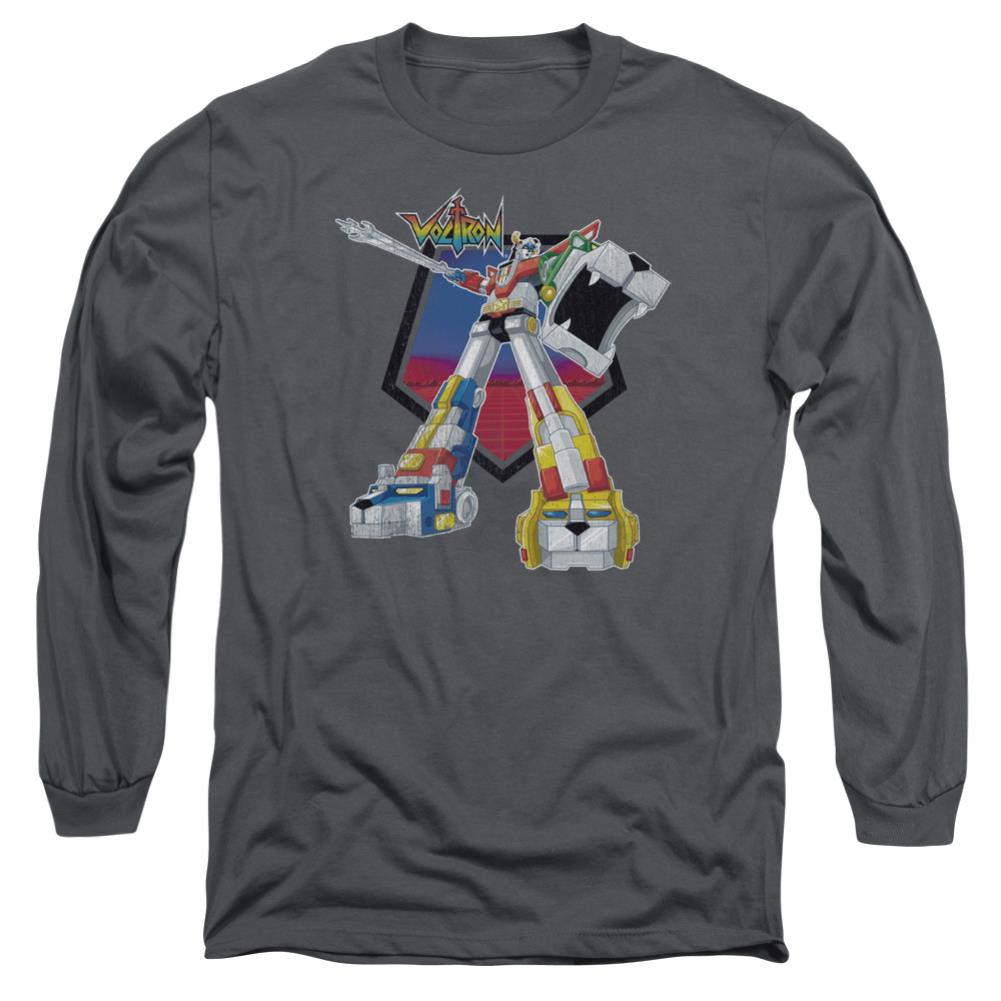 Voltron Blazing Sword Men's 18/1 Cotton Long-Sleeve T-Shirt
