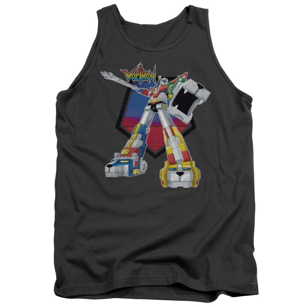 Voltron Blazing Sword Men's 18/1 Cotton Tank Top