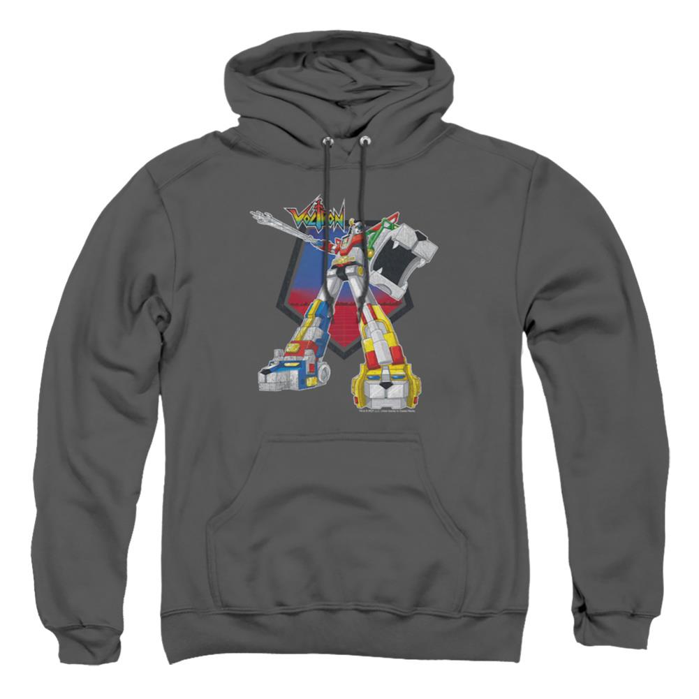 Voltron Blazing Sword Men's Pull-Over 75 25 Poly Hoodie
