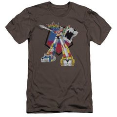 Voltron Blazing Sword Men's Ultra-Soft 30/1 Cotton Slim Short-Sleeve T-Shirt