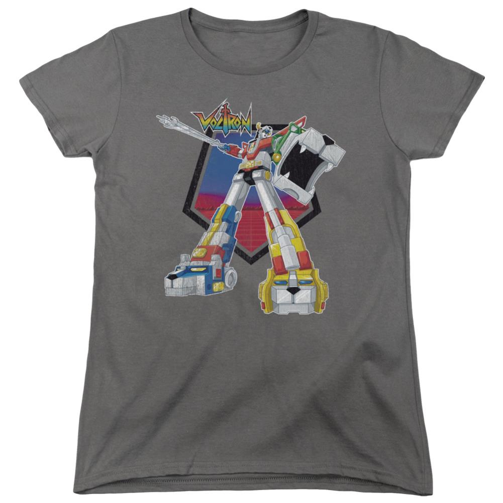 Voltron Blazing Sword Women's 18/1 Cotton Short-Sleeve T-Shirt
