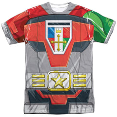 Voltron Costume Men's Regular Fit Polyester Short-Sleeve T-Shirt