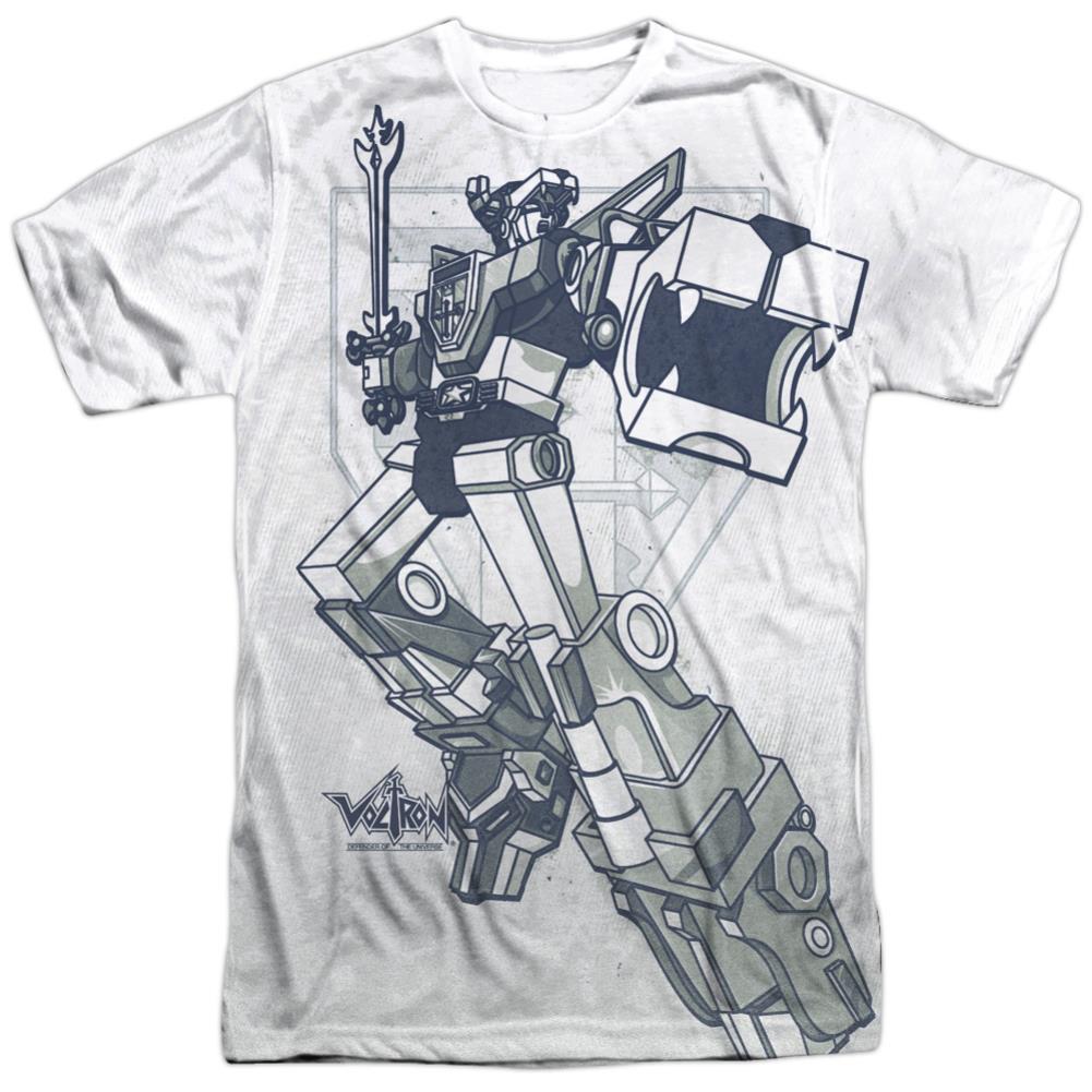 Voltron Defender Men's Regular Fit Polyester Short-Sleeve T-Shirt