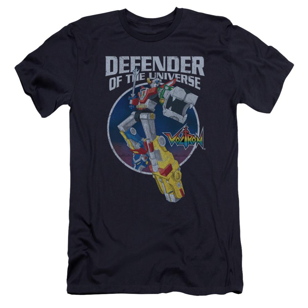 Voltron Defender Men's Ultra-Soft 30/1 Cotton Slim Short-Sleeve T-Shirt