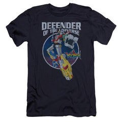 Voltron Defender Men's Ultra-Soft 30/1 Cotton Slim Short-Sleeve T-Shirt
