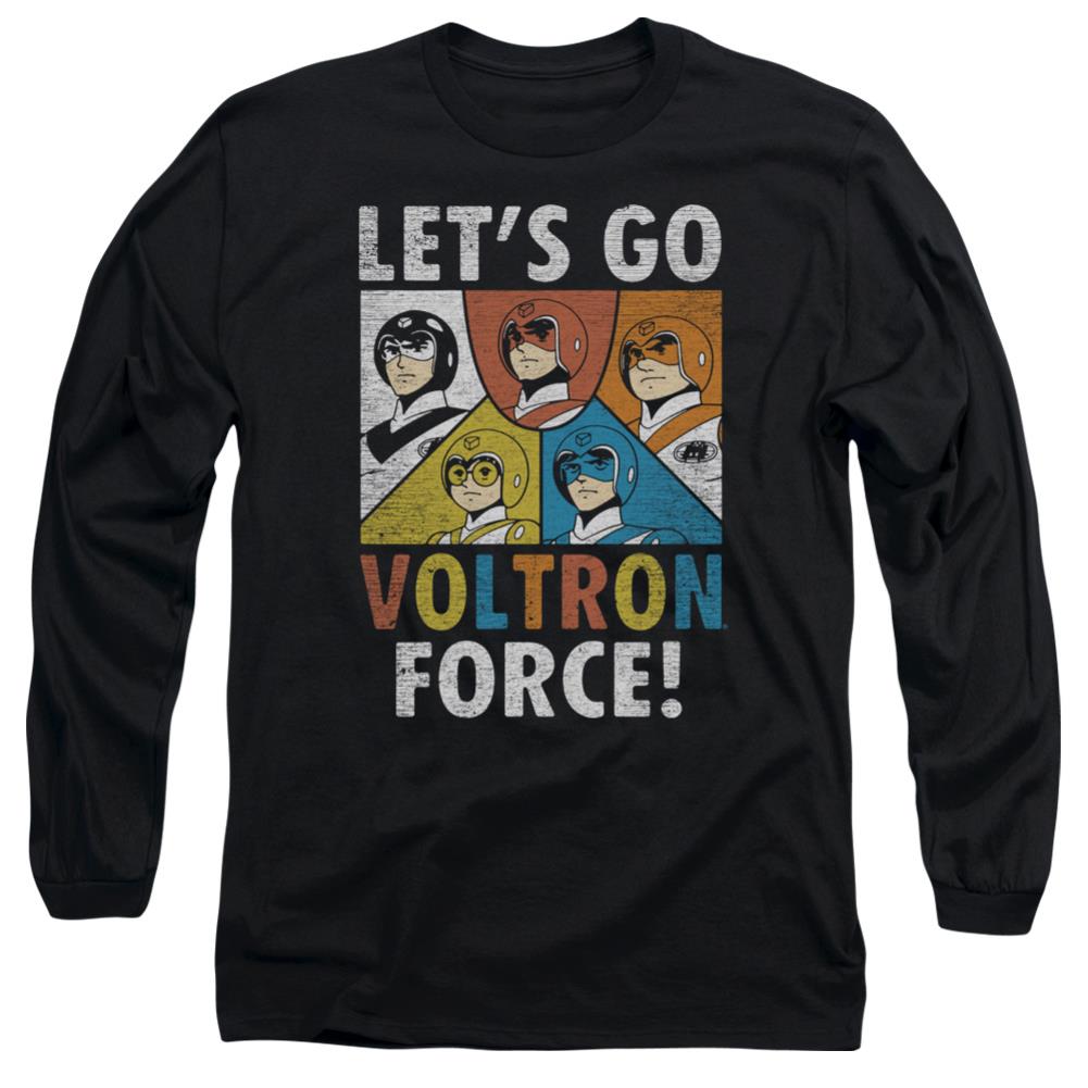 Voltron Force Men's 18/1 Cotton Long-Sleeve T-Shirt