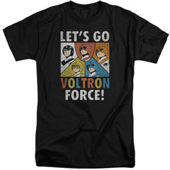 Voltron Force Men's 18/1 Tall Cotton Short-Sleeve T-Shirt