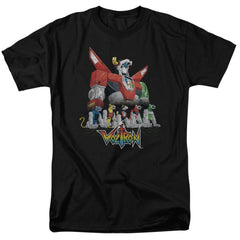 Voltron Lions Men's 18/1 Cotton Short-Sleeve T-Shirt