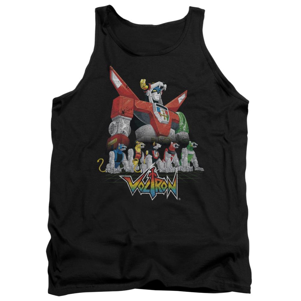 Voltron Lions Men's 18/1 Cotton Tank Top