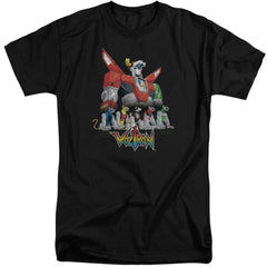 Voltron Lions Men's 18/1 Tall Cotton Short-Sleeve T-Shirt