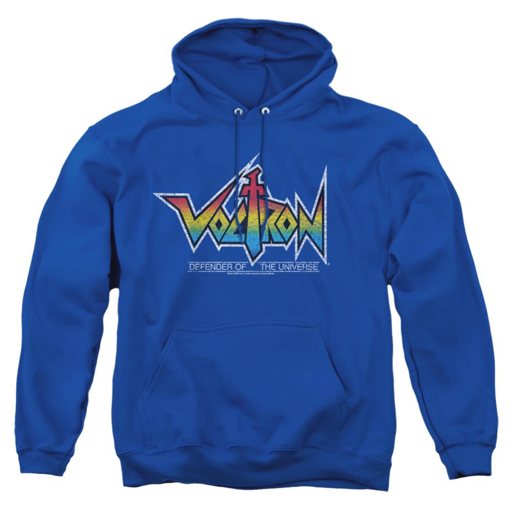 Voltron Logo Men's Pull-Over 75 25 Poly Hoodie