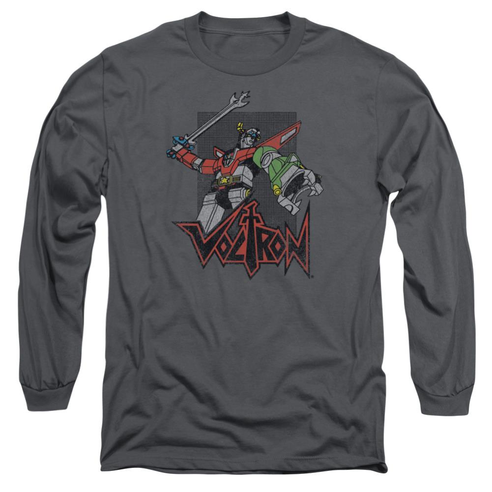 Voltron Roar Men's 18/1 Cotton Long-Sleeve T-Shirt