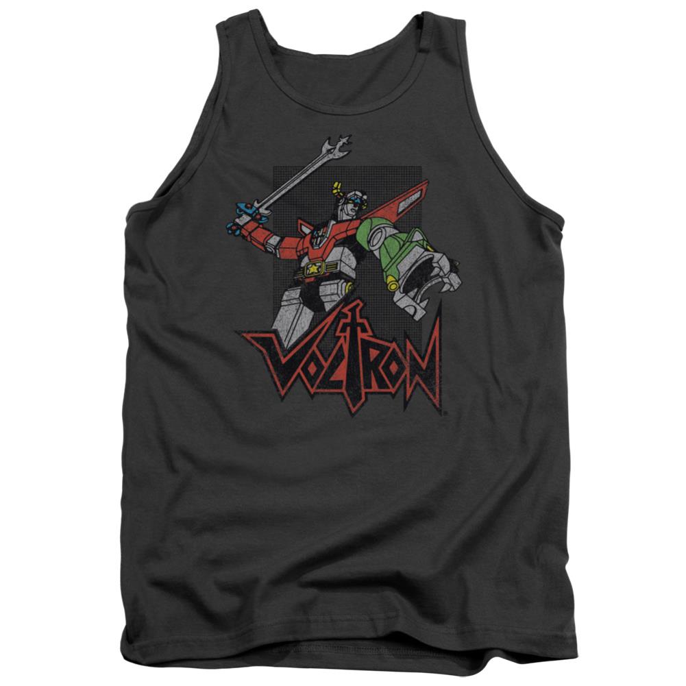 Voltron Roar Men's 18/1 Cotton Tank Top