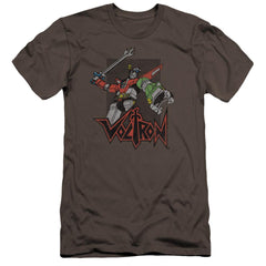 Voltron Roar Men's Ultra-Soft 30/1 Cotton Slim Short-Sleeve T-Shirt