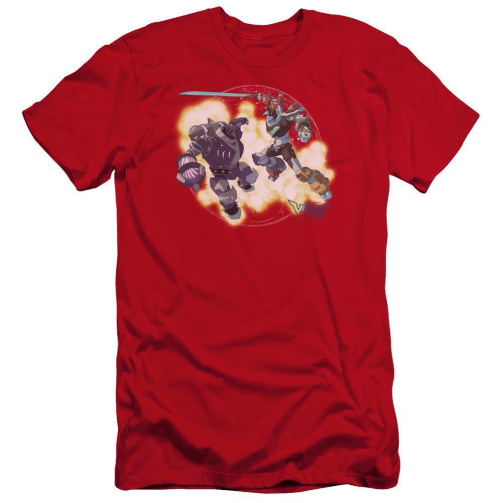 Voltron Robeast Men's Ultra-Soft 30/1 Cotton Slim Short-Sleeve T-Shirt