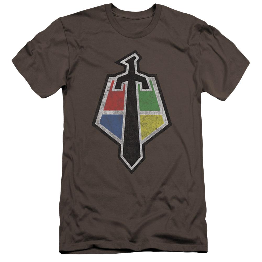 Voltron Sigil Men's Ultra-Soft 30/1 Cotton Slim Short-Sleeve T-Shirt