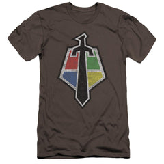 Voltron Sigil Men's Ultra-Soft 30/1 Cotton Slim Short-Sleeve T-Shirt