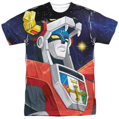 Voltron Space Men's Regular Fit Polyester Short-Sleeve T-Shirt