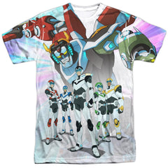 Voltron Team Men's Regular Fit Polyester Short-Sleeve T-Shirt