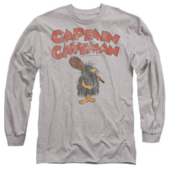 Wacky Races Captain Caveman 1 Men's 18/1 Cotton Long-Sleeve T-Shirt