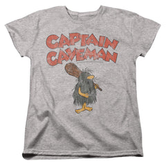 Wacky Races Captain Caveman 1 Women's 18/1 Cotton Short-Sleeve T-Shirt