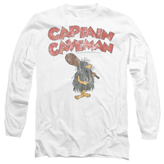 Wacky Races Captain Caveman 2 Men's 18/1 Cotton Long-Sleeve T-Shirt