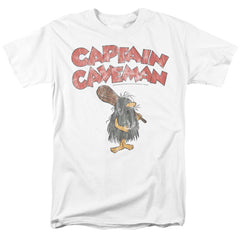 Wacky Races Captain Caveman 2 Men's 18/1 Cotton Short-Sleeve T-Shirt